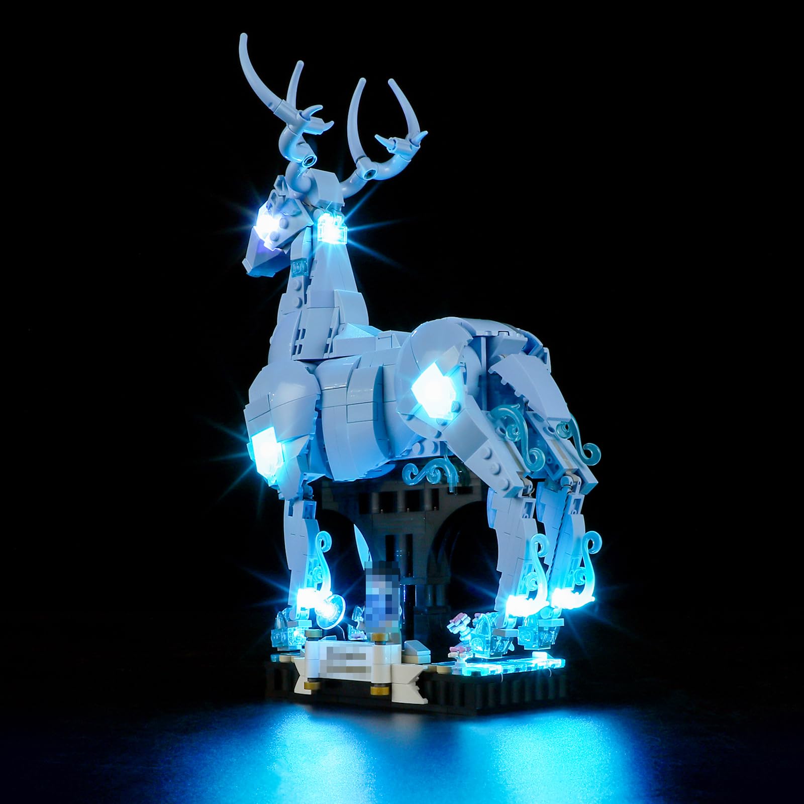 BRIKSMAX Zestaw oświetlenia LED do LEGO 76414 Expecto Patronum (jeleń Patronus) - kompatybilny z modelem klocków Lego Harry Potter - nie zawiera zestawu Lego