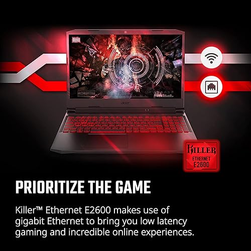 Miniatura 10 de Acer Nitro 5 AN515-55-53E5 portátil para videojuegos con Intel Core i5-10300H unidad de procesamiento de gráficos NVIDIA GeForce RTX 3050 pantalla
