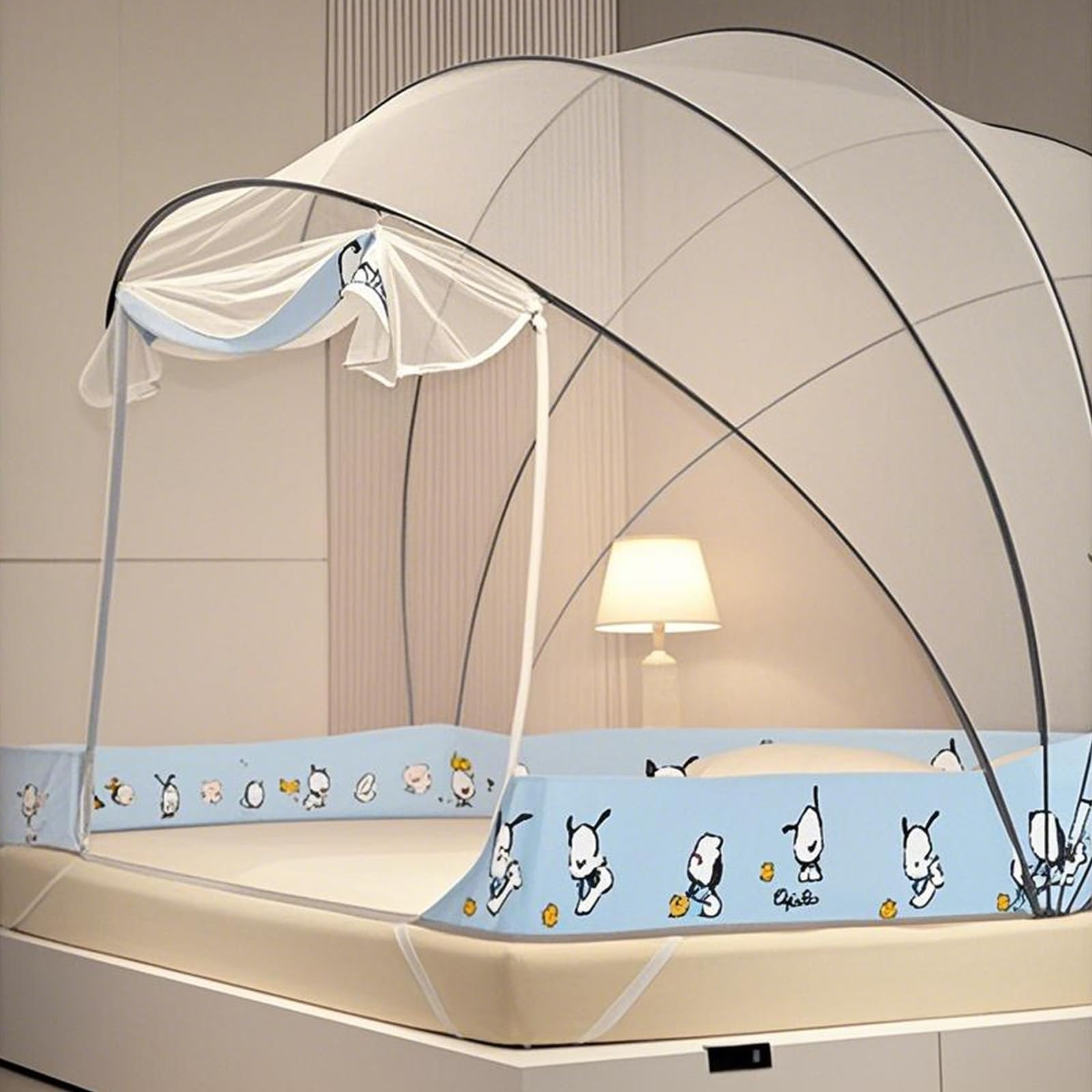 Universal Mosquitera, PortáTil Mosquito Net, Mosquitera, para Cama para Camas Exteriores, Viajar Doble Cama,A,80x190x150cm