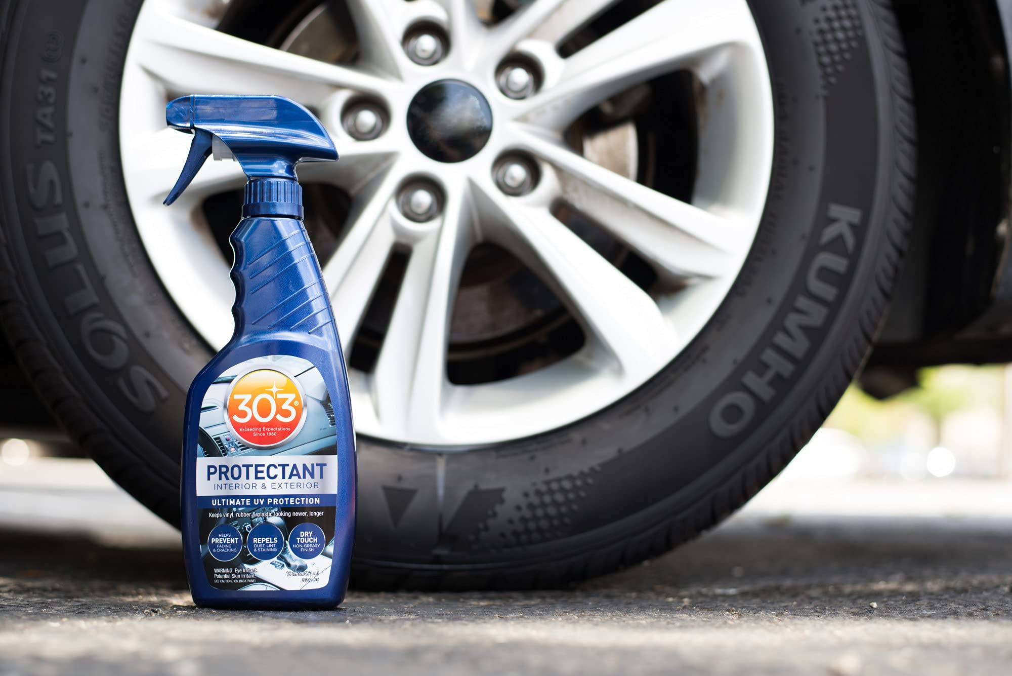 303 Products Automotive Protectant Spray - Helps Prevent Fading & Cracking, Repels Dust, Lint & Staining, Superior UV Protection & Restores Lost Color, Exterior & Interior Car Cleaning Supplies 16oz - Image 9