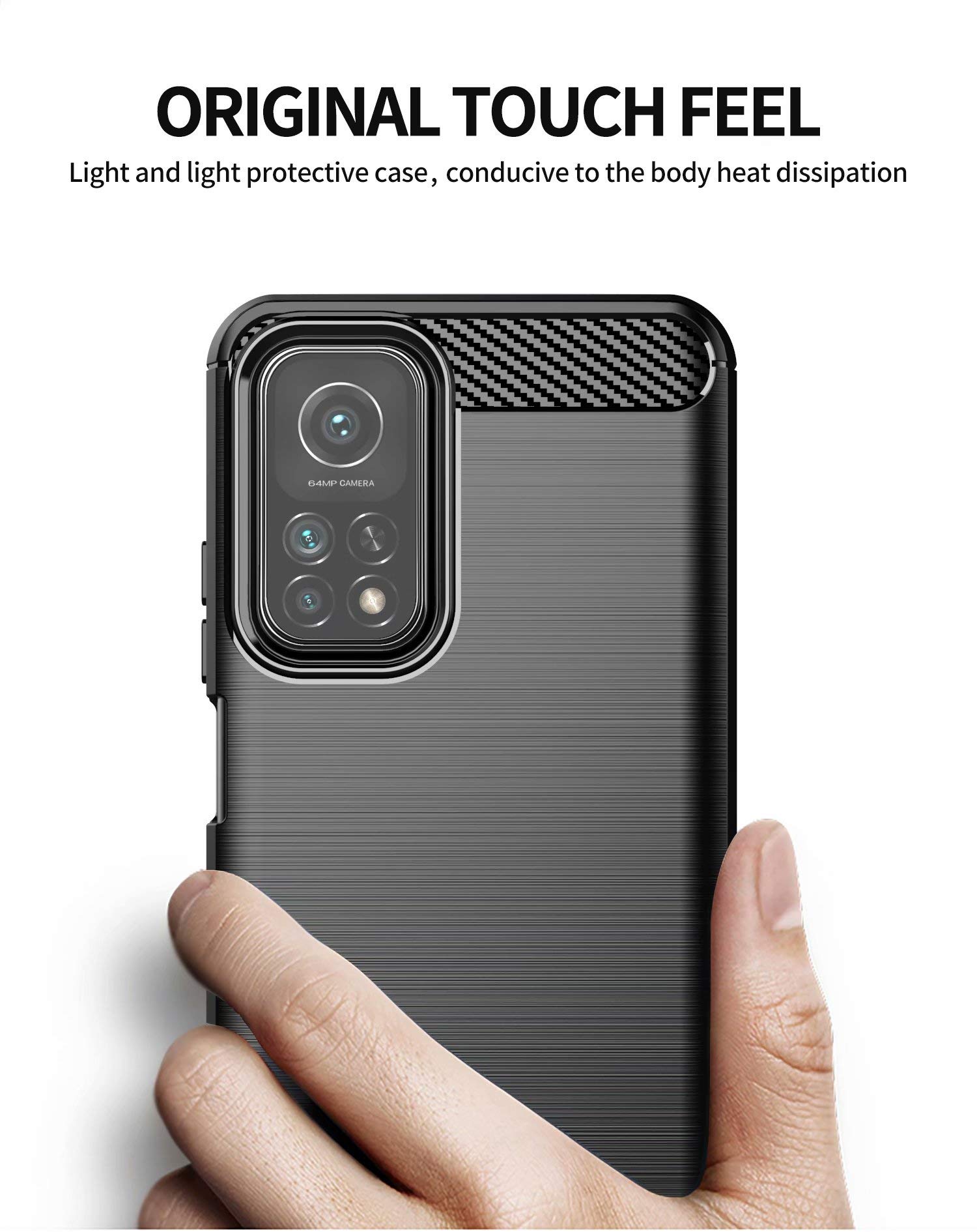 BAIDIYU Cover per Oppo A74, AntiGraffio, Sottile Paraurti Antiurto