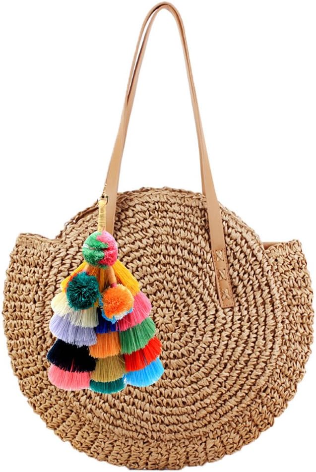 Abuyall round tote handbag