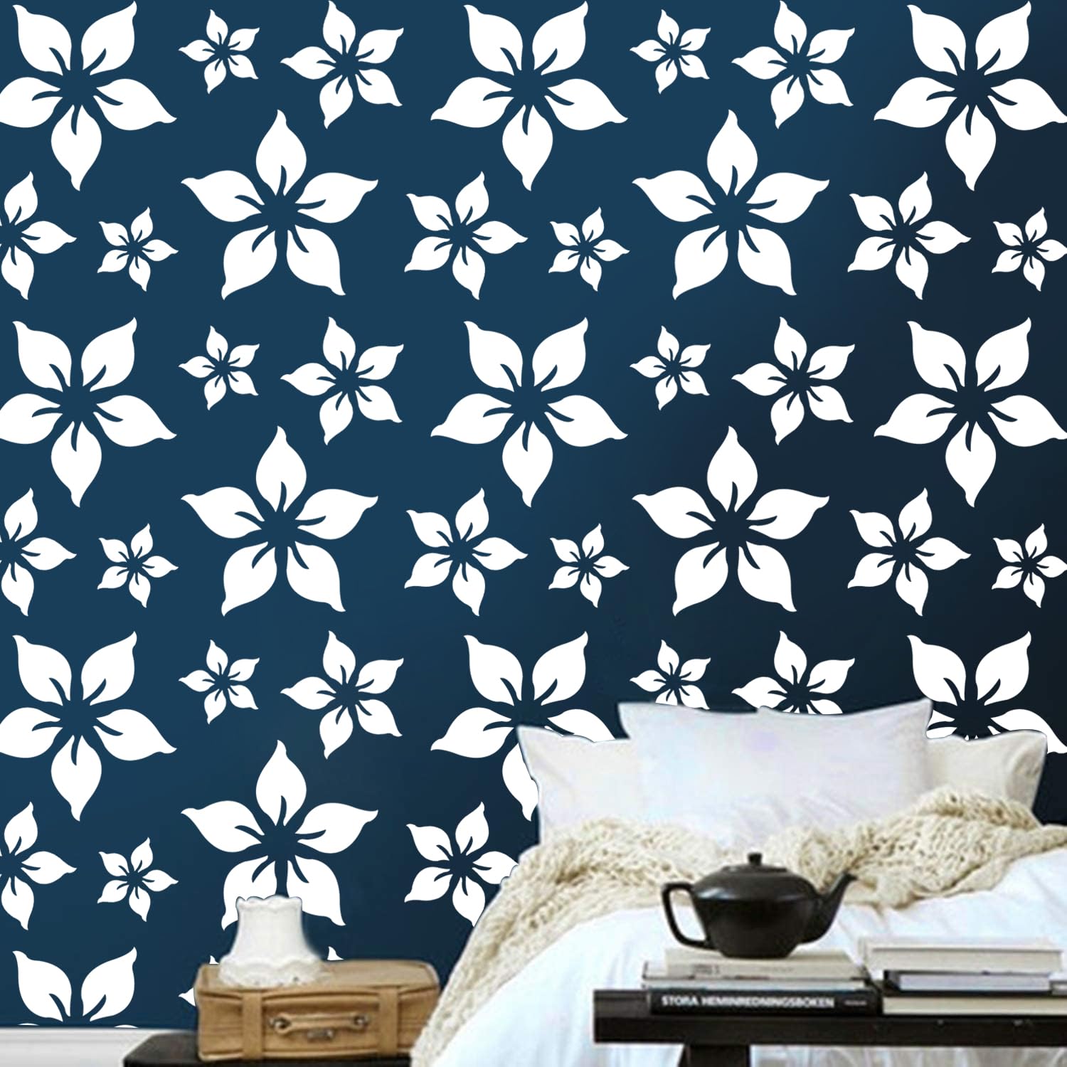 See full amazon price history chart for DECORNOW Downy Bluebell Floral Art Reusable DIY Wall Stencil Painting, Suitable for Home Decoration, Wall Decoration Size : (16 inch x 24 inch) DECORNOW Downy Bluebell Floral Art Reusable DIY Wall Stencil Painting, Suitable for Home Decoration, Wall Decoration Size : (16 inch x 24 inch) (B07VQMT3D8) Amazon Price History, Amazon Price Tracker
