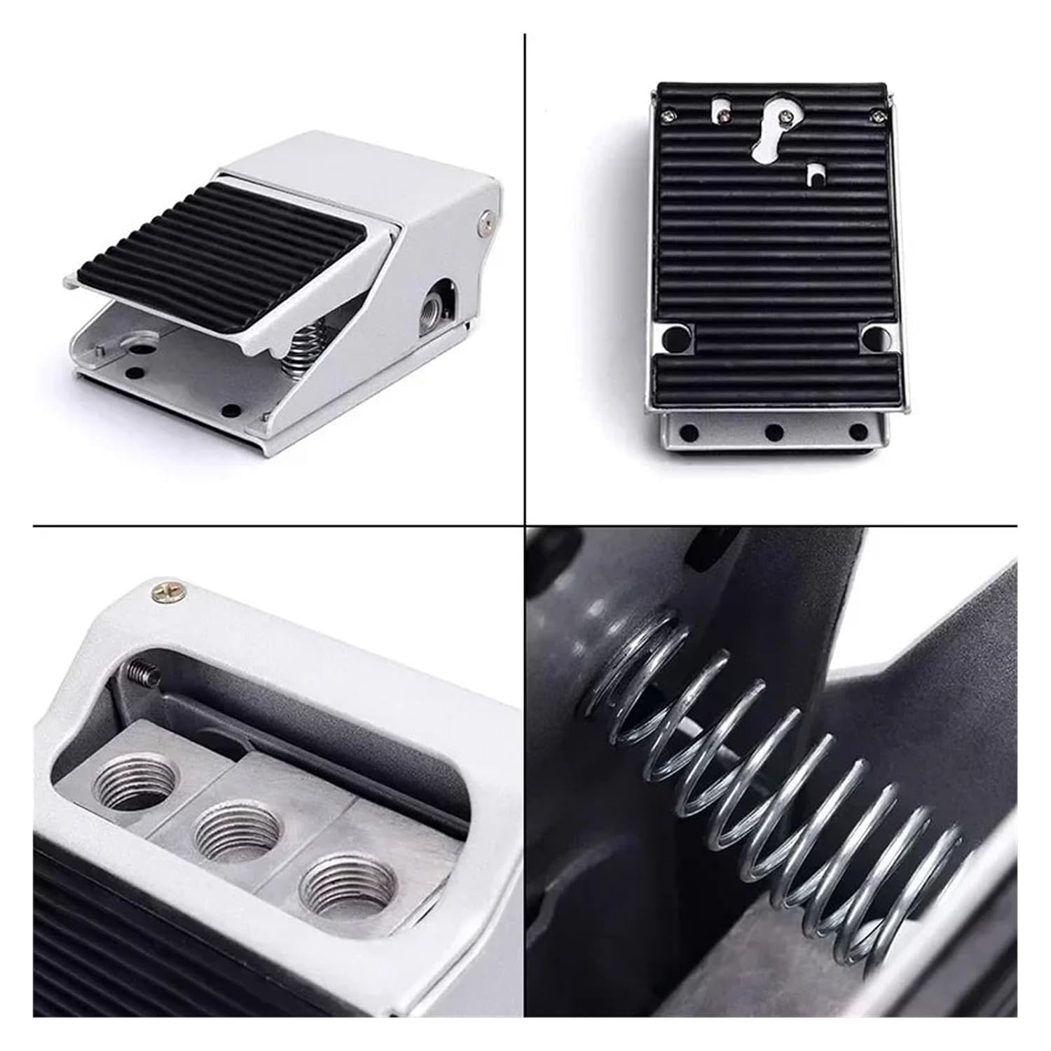 Industrial Pneumatic Foot Pedal Switch: 4F210-08 08L Air Control Valve, FV420 Switch and FV320 Cylinder(4F210-08G,Only Valve)