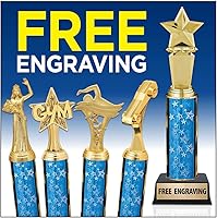 Vista 4 de Crown Awards Trofeo de esgrima de 11", trofeos de esgrima con texto personalizado