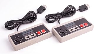 Mini Classic Controller Dual Pack - 10 ft Retro Gamepad with Groove Ports