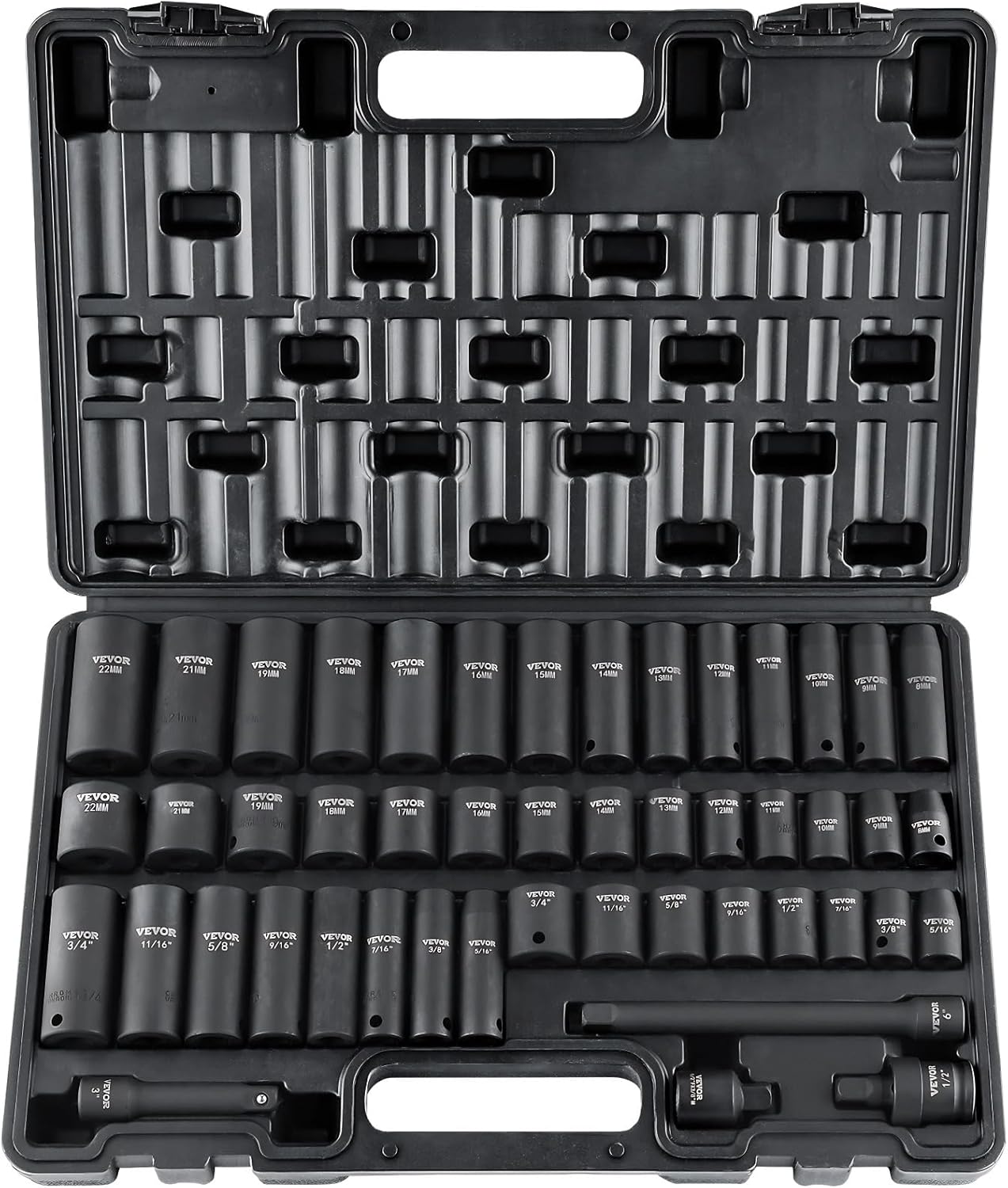 VEVOR Impact Socket Set 3/8