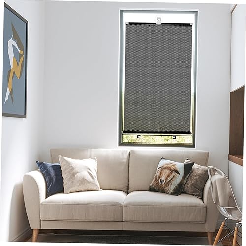 Miniatura 6 de IMIKEYA Cortinas opacas temporales portátiles con ventosa para ventana trasera de la casa, cortina de protección solar para automóvil, cortina de