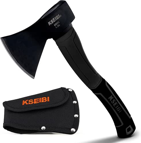 KSEIBI Wood Axe, 274151 Small Outdoor Camp Hatchet 14 Inch
