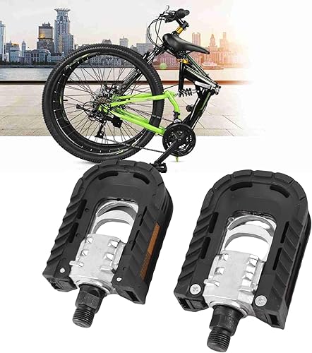 Miniatura 3 de Pedal plegable, 1 par de pedales plegables para bicicleta de carretera, accesorio de bicicleta plegable