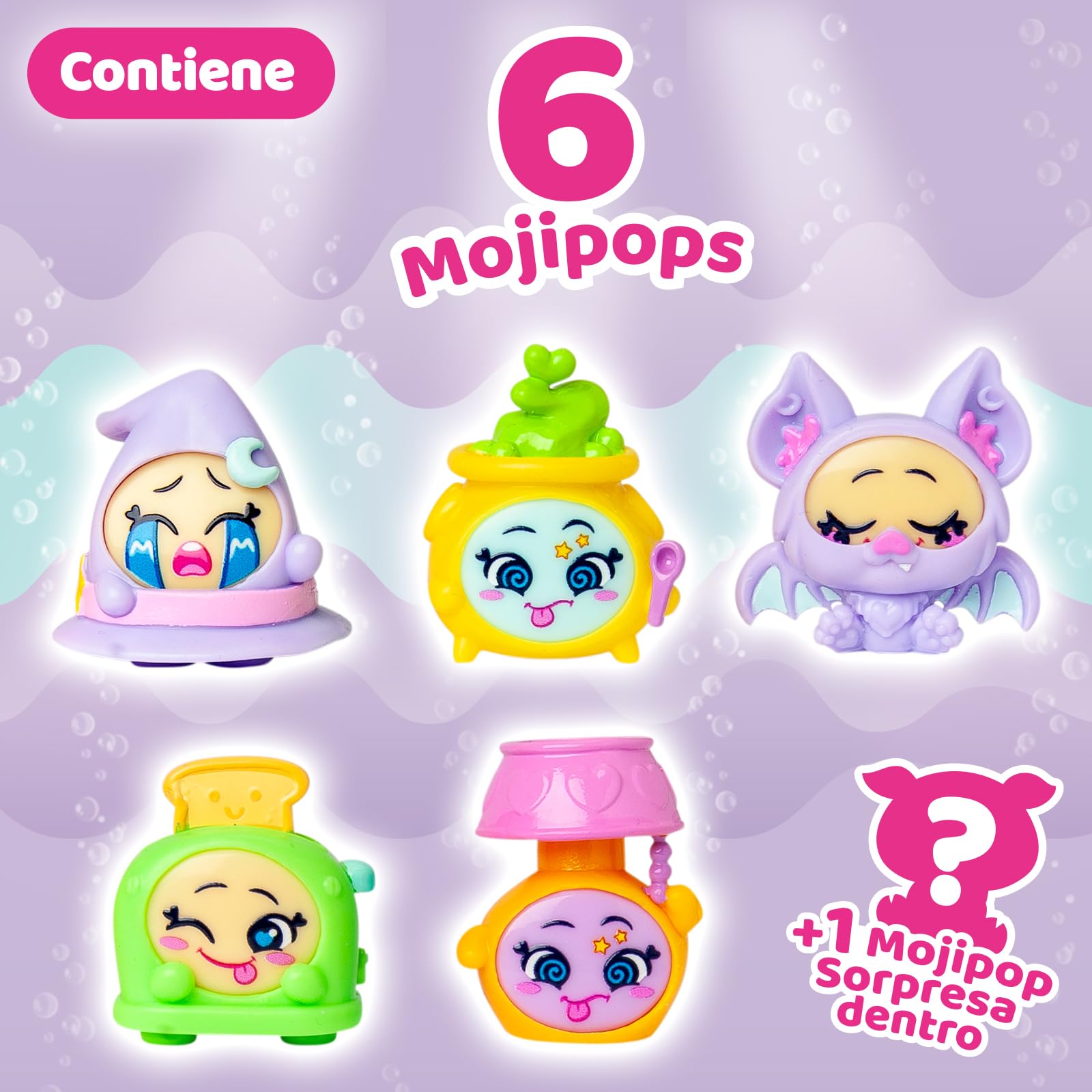 MOJI POPS Pearl Series – Multipack con 6 Figuras coleccionables con caritas Reversibles (1 Sorpresa con Efecto Perlado). 6/6 — view 2
