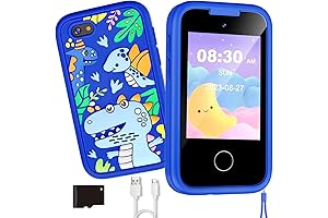 Smart Educational Phone with Touchscreen Camera MP3 Play Early Learning Toddler Toy...