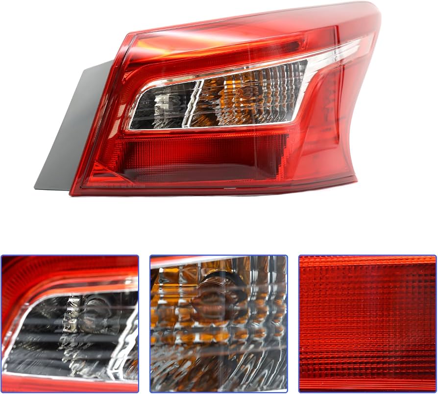 Rear Right Passenger Tail Light For 2016-2019 Nissan Sentra – NI2805108 – OEM Style