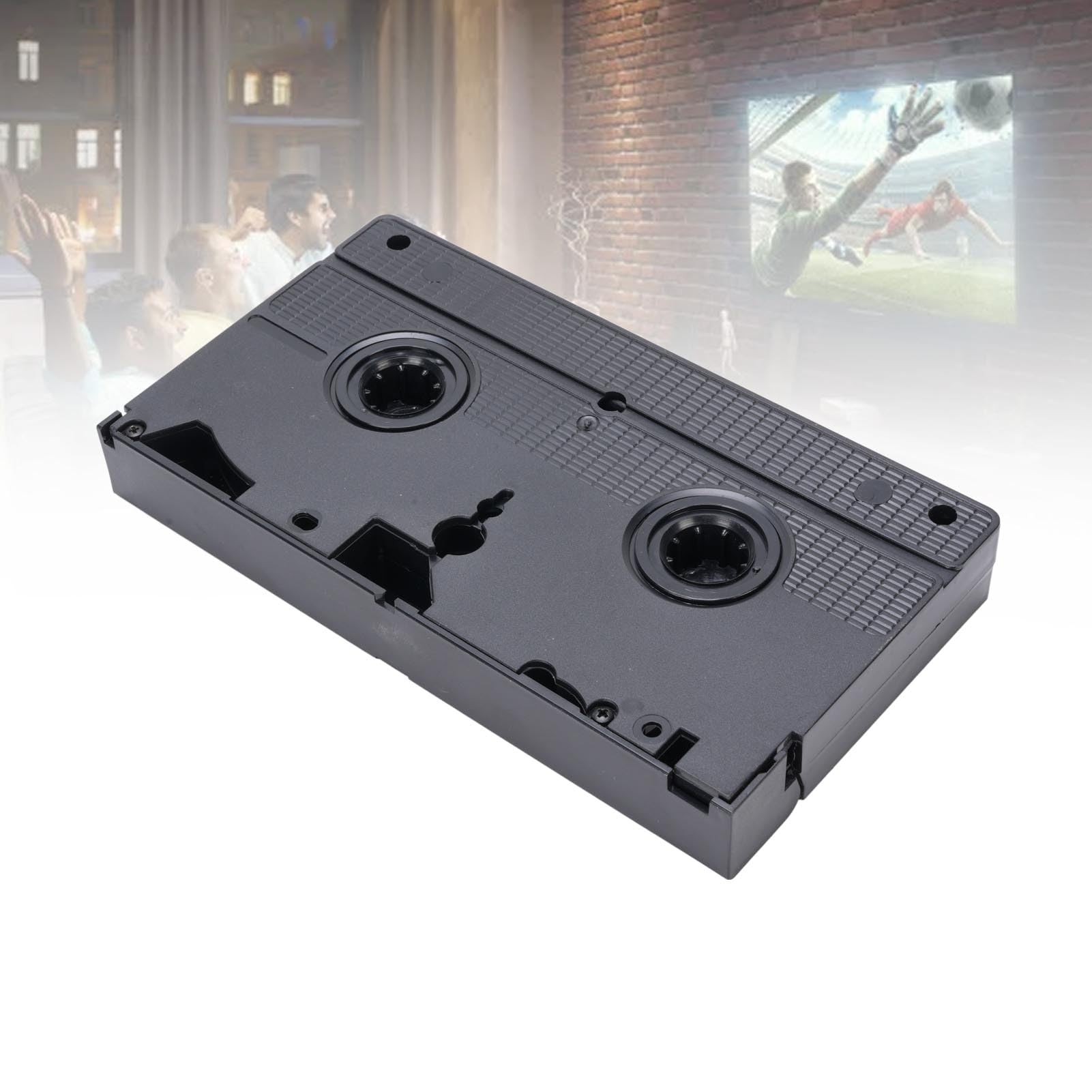 ciciglow Cleaner de Cabeza VHS/VCR, Limpiador de Cabezales de Cassette de Tecnología Húmeda, Kit de Limpieza de Cabeza de Video Segura Reutilizable para VCR VHS Player