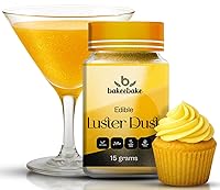 Vista 13 de Bakeebake Violet Luster Dust - Purpurina comestible para bebidas y postres, polvo violeta comestible sin gluten para decoración de pasteles