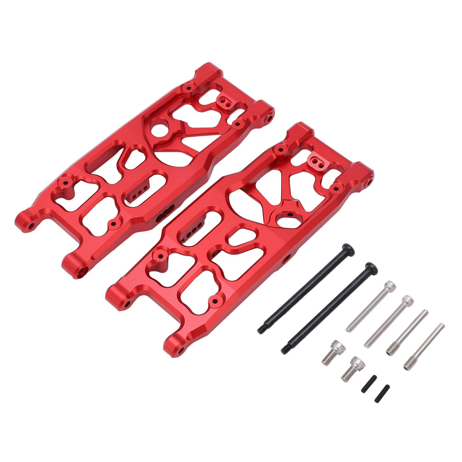 RC tylne ramię dolne ze stopu aluminium Tylne dolne zawieszenie ramię RC dla KRATON 8S dla Outcast 8S 1/5 RC Car (czerwony)
