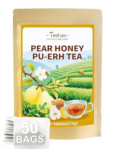 Miniatura 35 de TeeLux Bolsas de té de raíz de diente de león tostado, té de hierbas de raíz de diente de león natural premium, sin cafeína, 50 bolsas de té