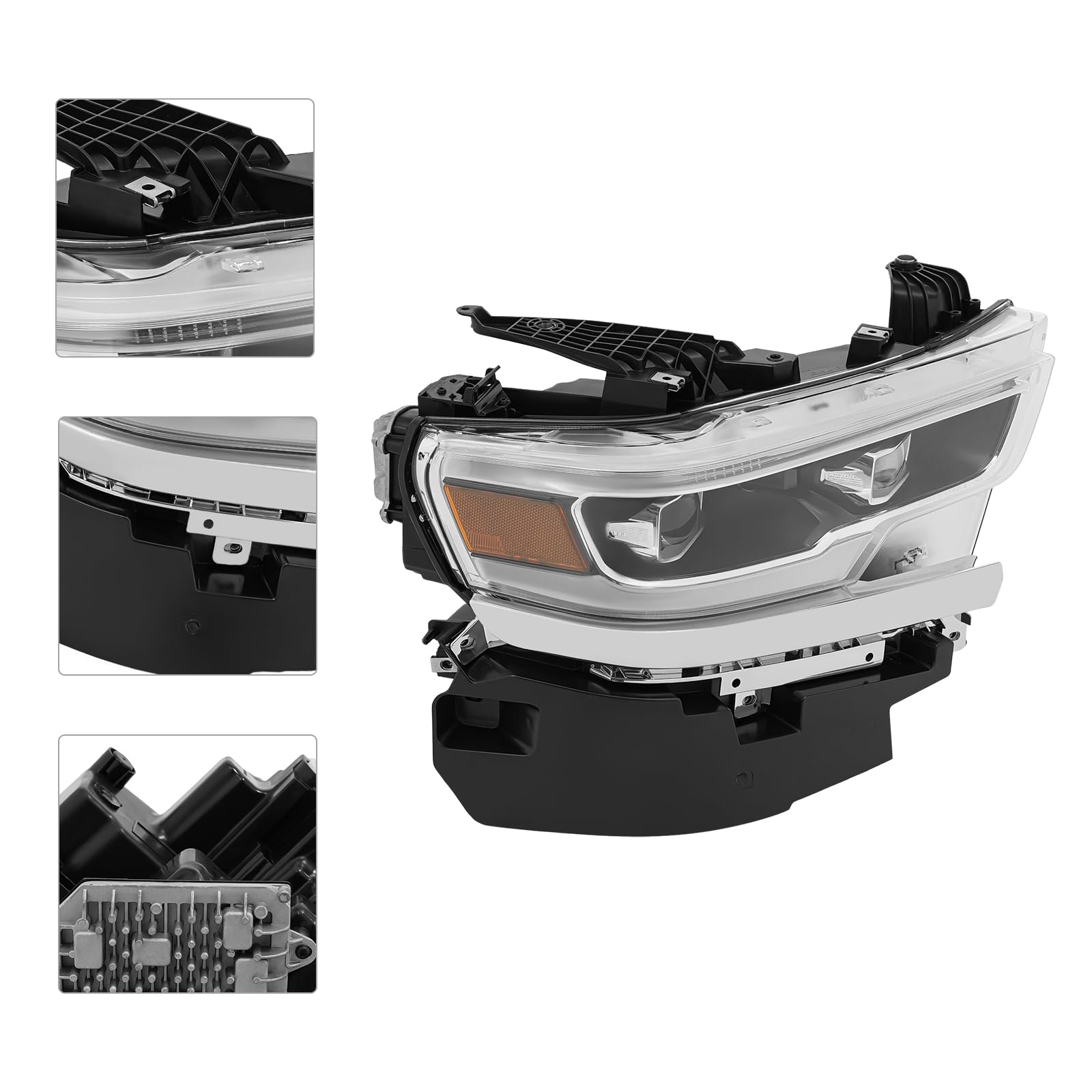 Amazon.com: WOHAIPA LED Headlights for 2019-2022 Ram 1500 Laramie