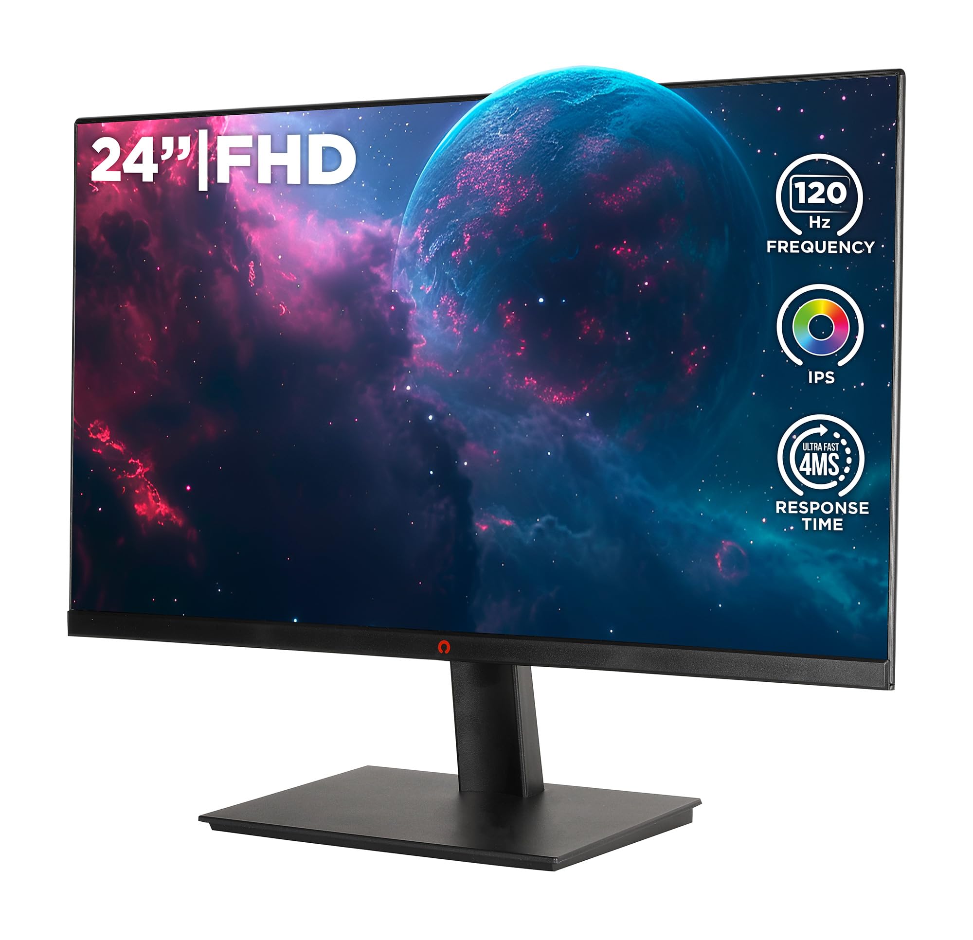 Konix Monitor Gaming Nebula 24" PC, PS5, Switch 2, Xbox - Resolución Full HD 1080p - 120 Hz - 4 ms - FreeSync - HDMI 2.0 - DisplayPort - Panel IPS
