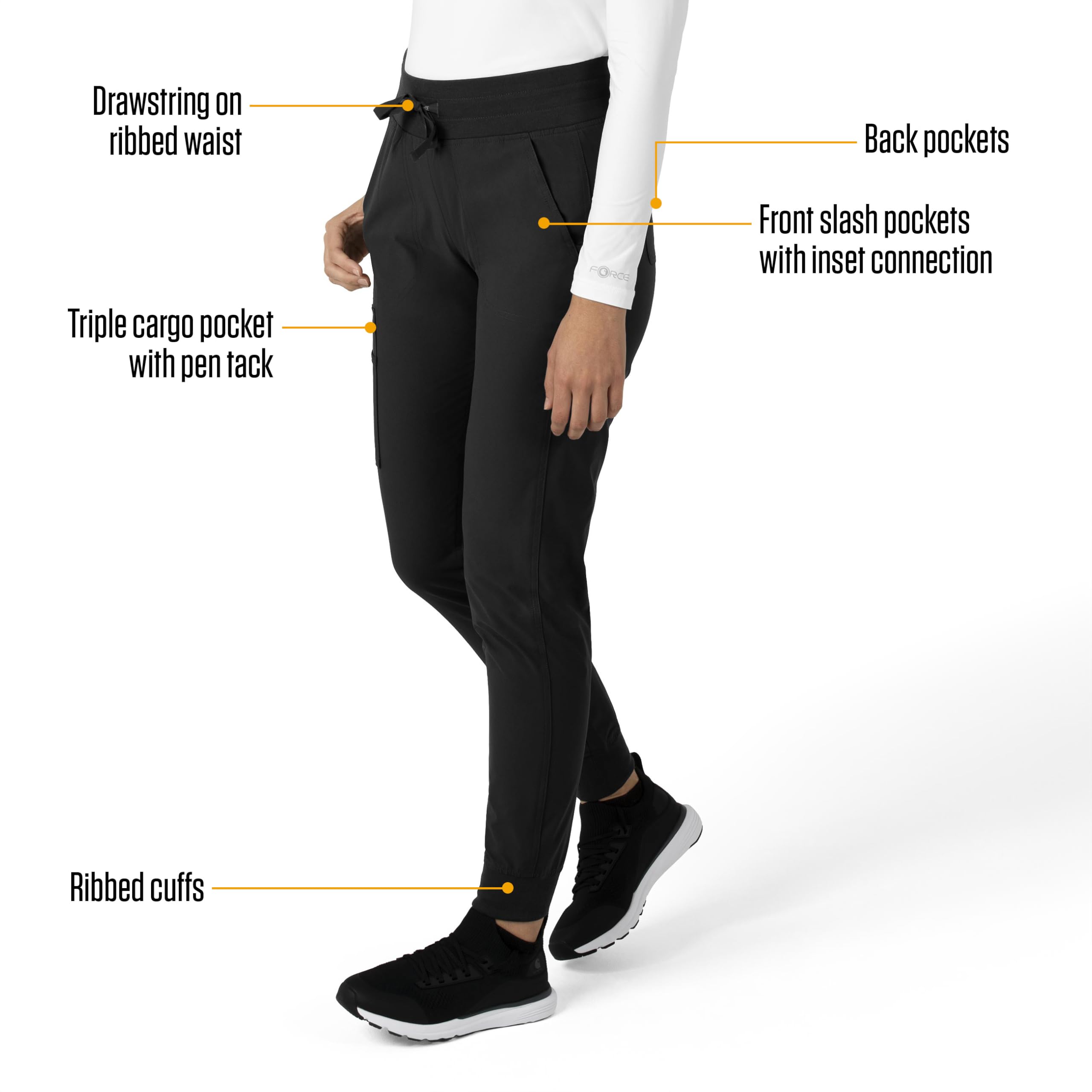 Carhartt Damen Force Jogger Hose