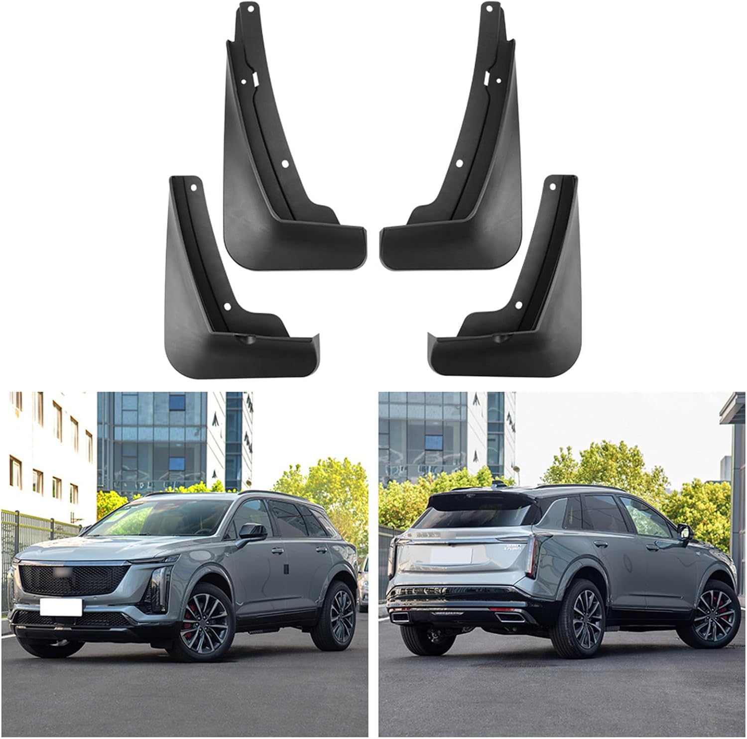 Car Mud Flaps Mudguard for 2025 Cadillac XT5 Front and Rear Mudflaps Splash Guards Heavy Duty Flares 4-PC Auto Accessories,Send 1 Car Wash Towel