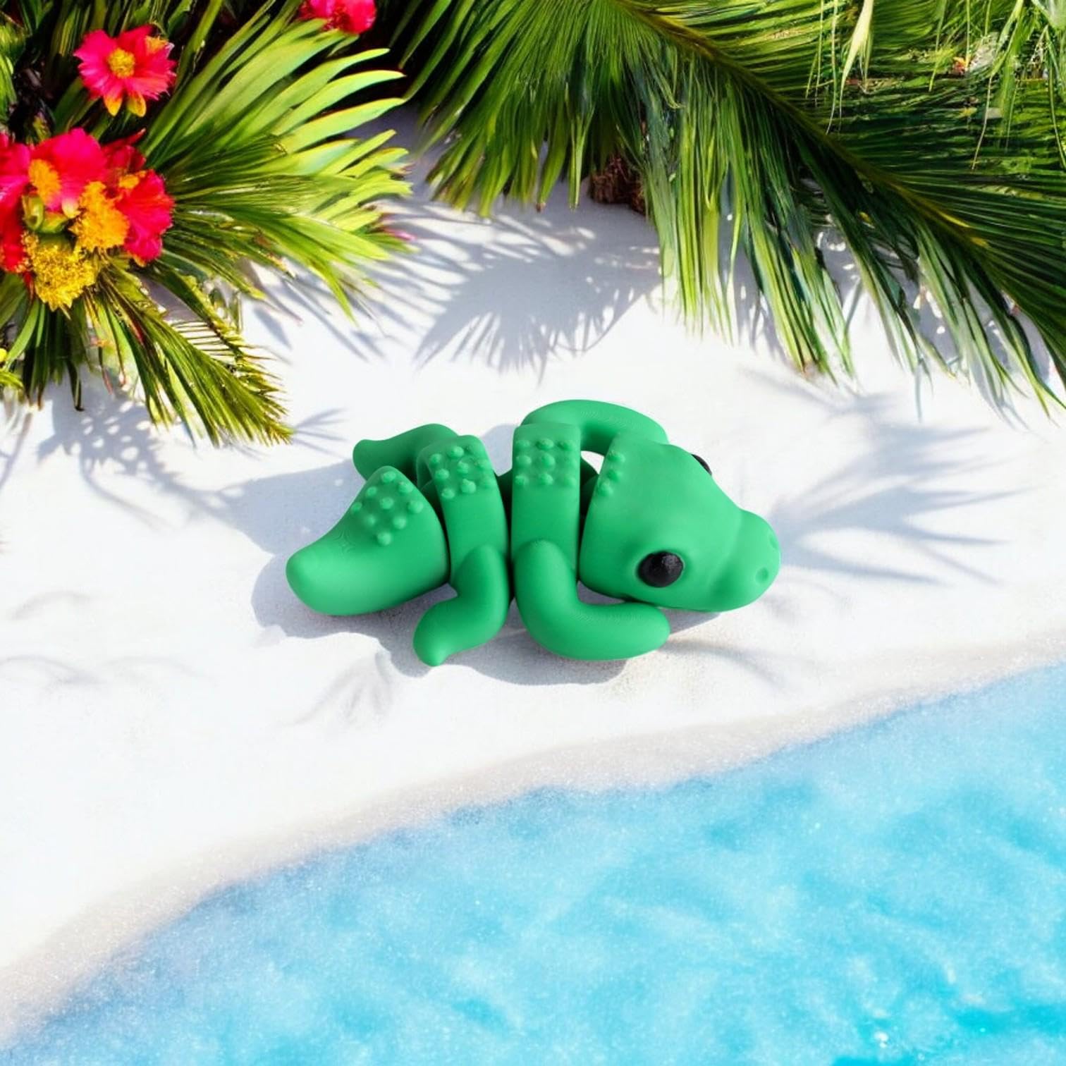 Amazon.com: 5-Pack of Mini Zou Crocodile Collectible Figurines
