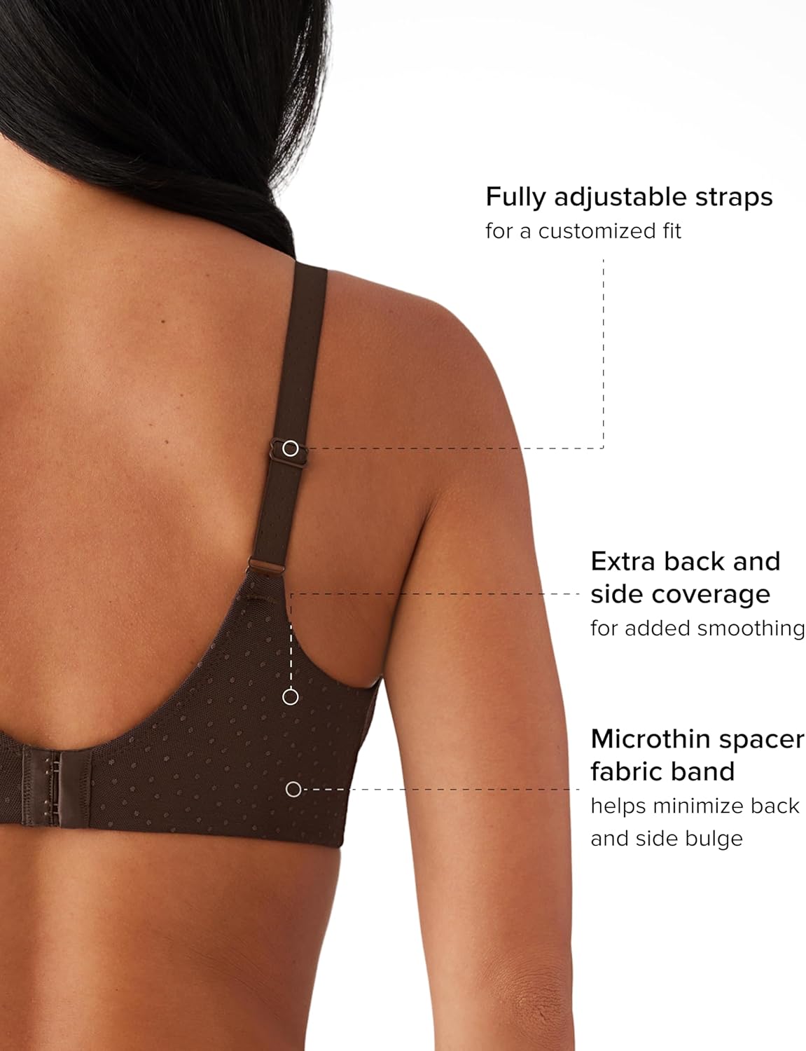 Wacoal Womens Back Appeal Underwire Bra - Image 5