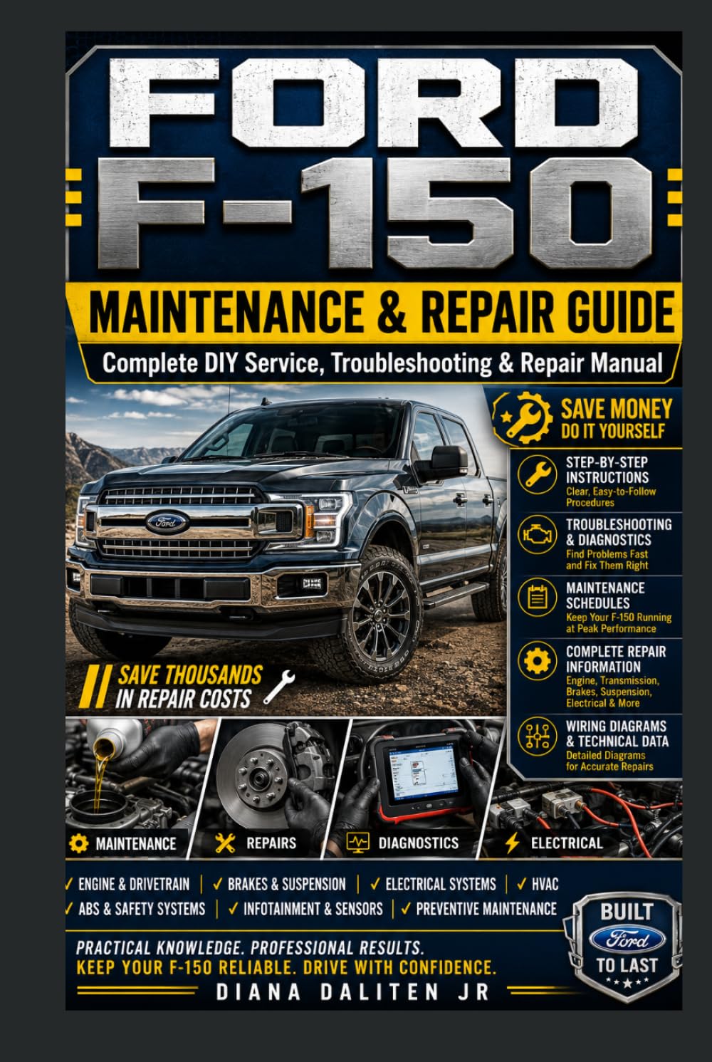 FORD F150 MAINTENANCE & REPAIR GUIDE: Complete DIY Service, Troubleshooting & Repair Manual