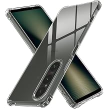 SineOrdo Mobile Phone Case for Sony Xperia 1 VI Clear Protective Case Sony Xperia 1 VI Ultra Thin with Drop-Proof Corner Cases Silicone TPU Case   Transparent