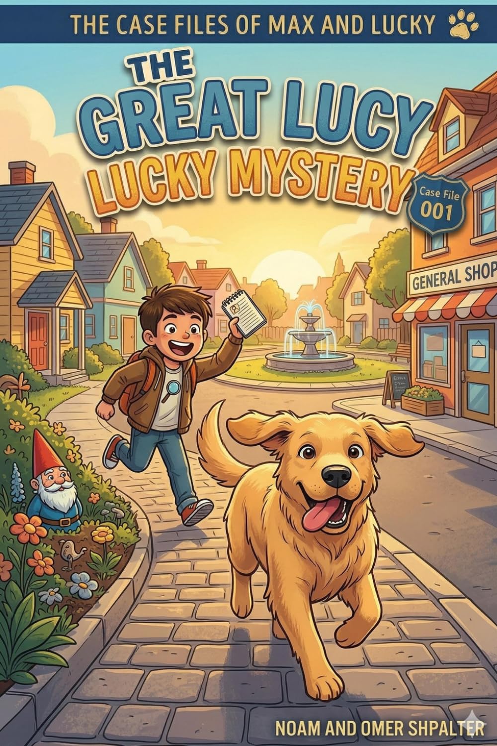 THE GREAT LUCKY MYSTERY: CASE FILE 001 (The Case Files of Max and Lucky)