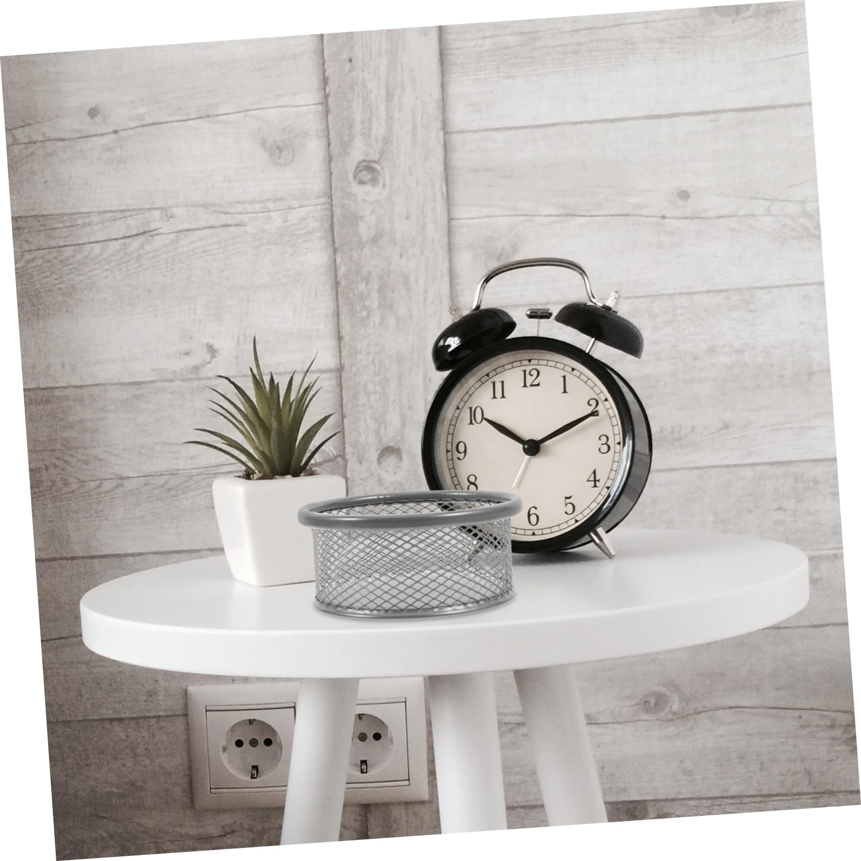 OFFSCH 4pcs Paper Clip Holder Versatile Mesh Desk Organizer Storage Basket for Office Supplies Capacity Container for Paper Clips Thumbtacks and More