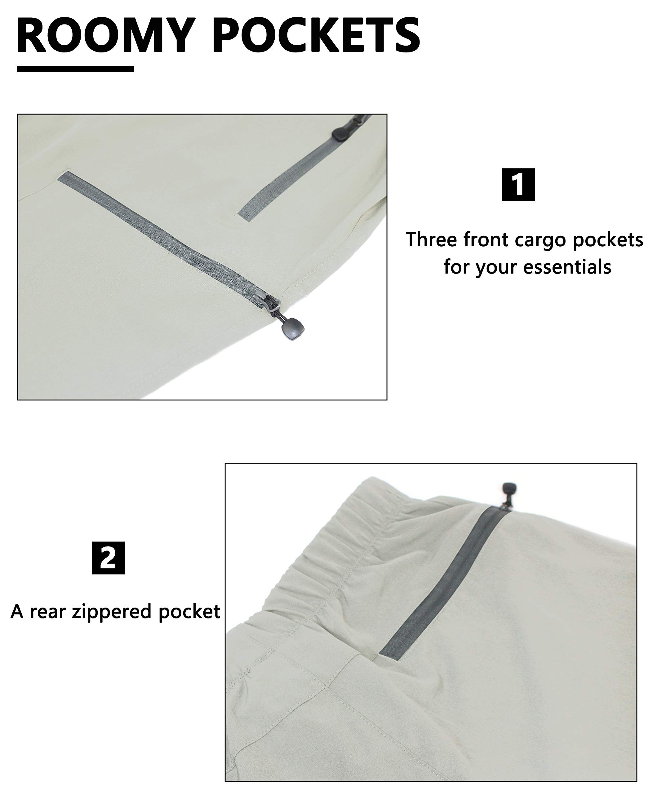 Little Donkey Andy Damen Trekkinghose Atmungsaktiv Schnell Trockend Wanderhose Ultraleichter Elastisch Sommerhose Funktionshose