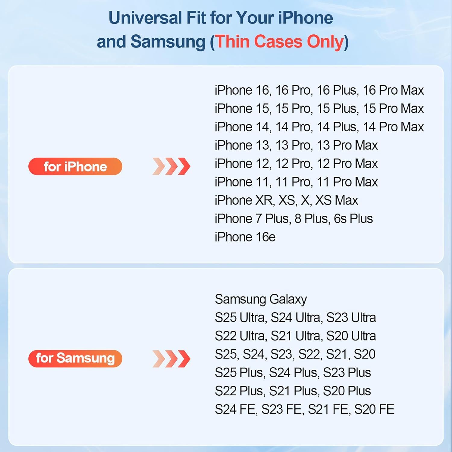 ykooe Heavy-Duty Dual Phone Holster Compatible with iPhone/Samsung Galaxy/Google Pixel & Moto G Power - Secure Fit with Military-Grade Large Belt Clip, Black - Image 2