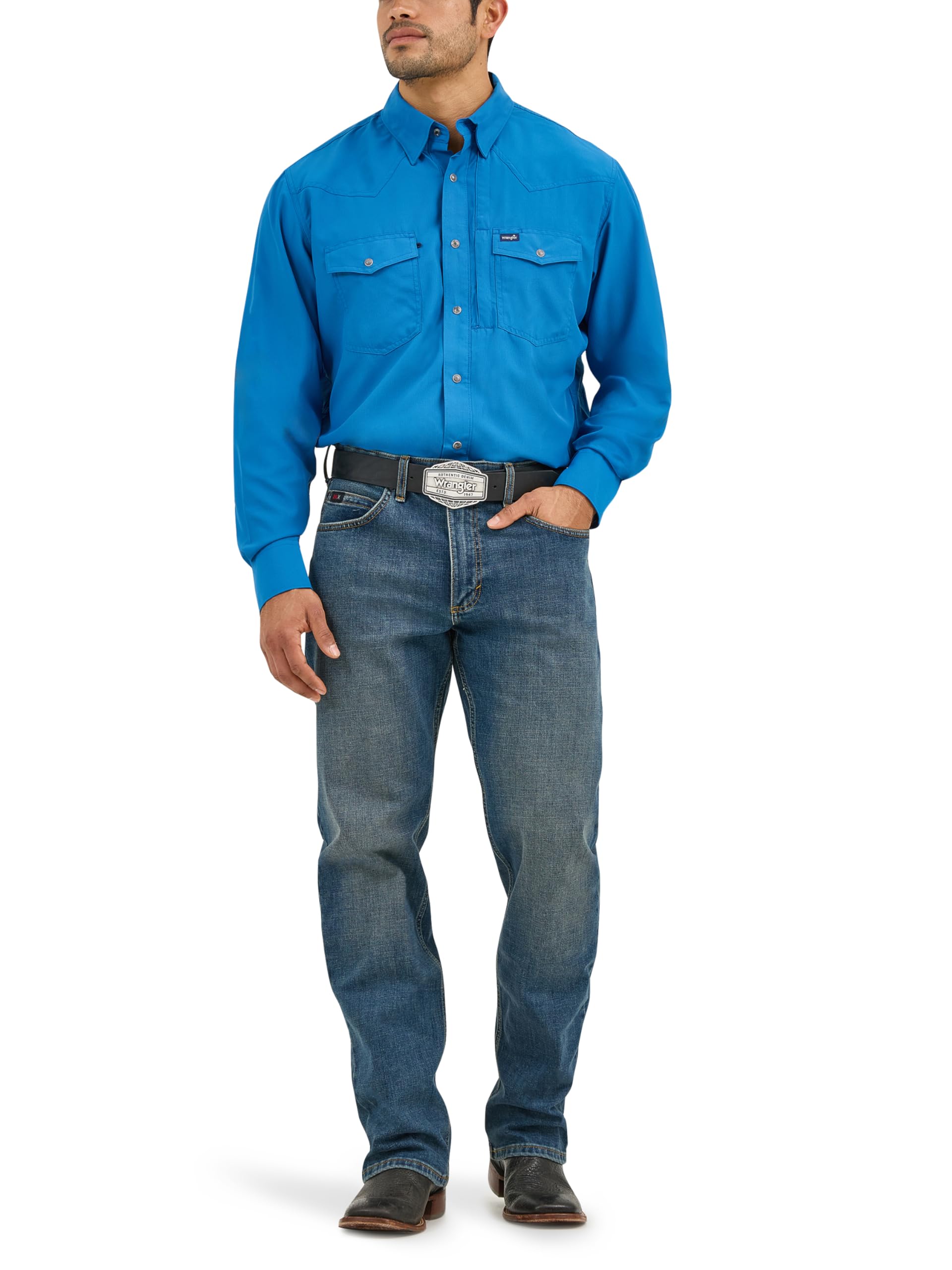 Wrangler Men's 20x Competition Active Flex Relaxed Fit Jean Jeans