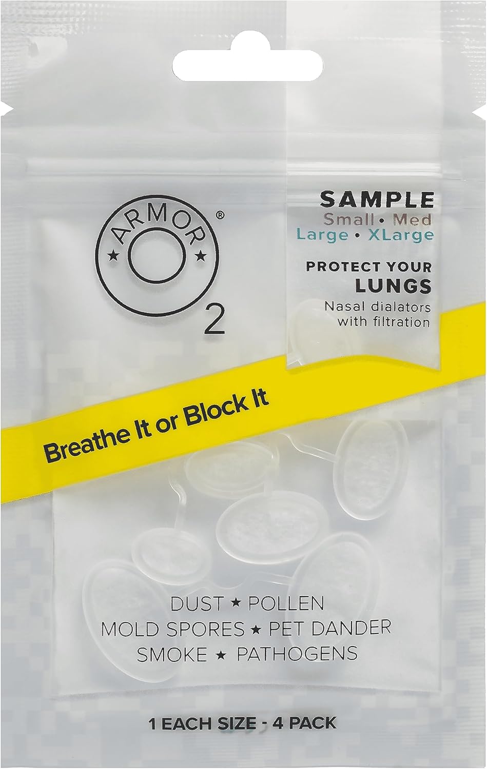 O2 Armor Nose Filter Nose Filters for Welders Nasal Filters for Allergies