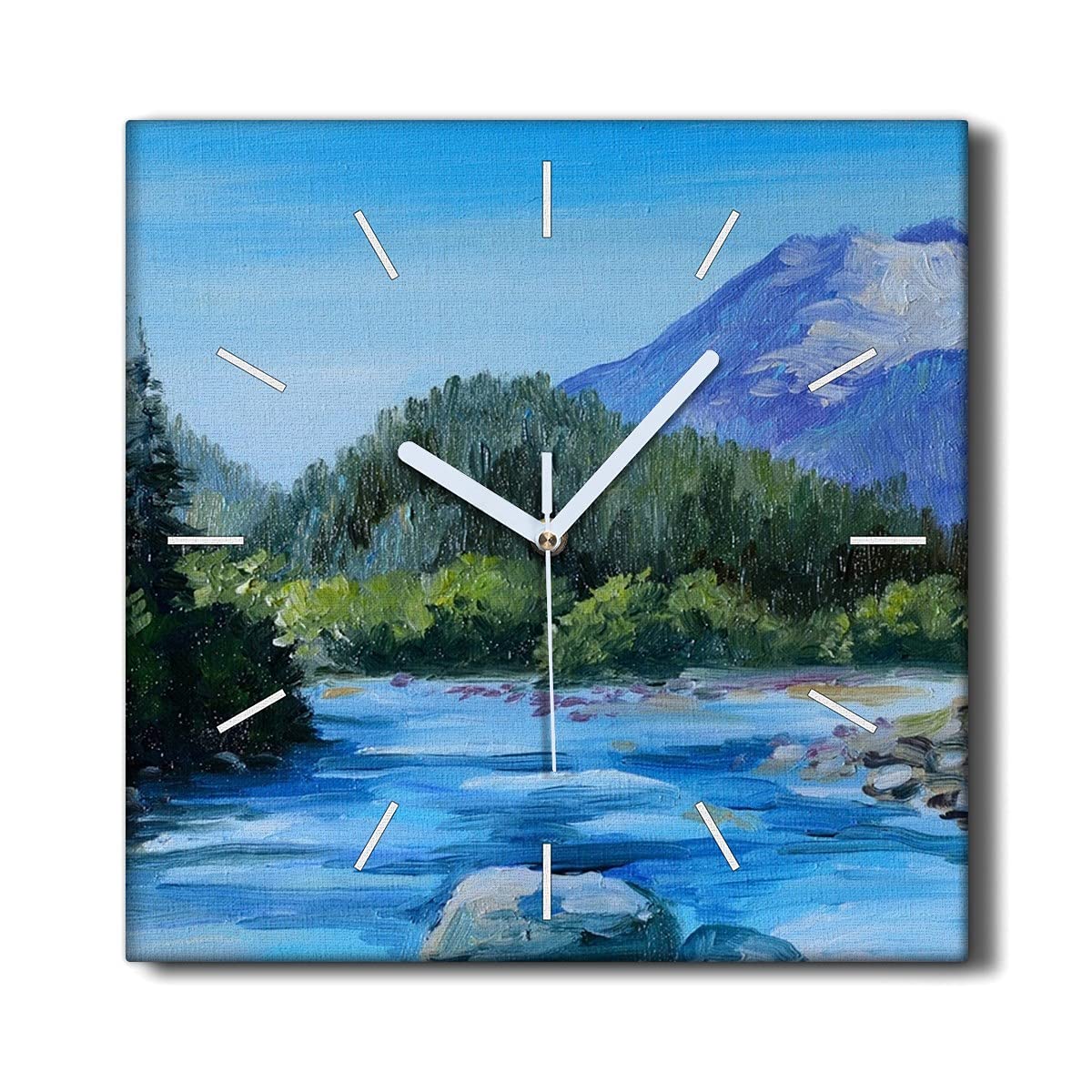 Horloge murale silencieuse nature pour retrouver le calme et éliminer les bruits