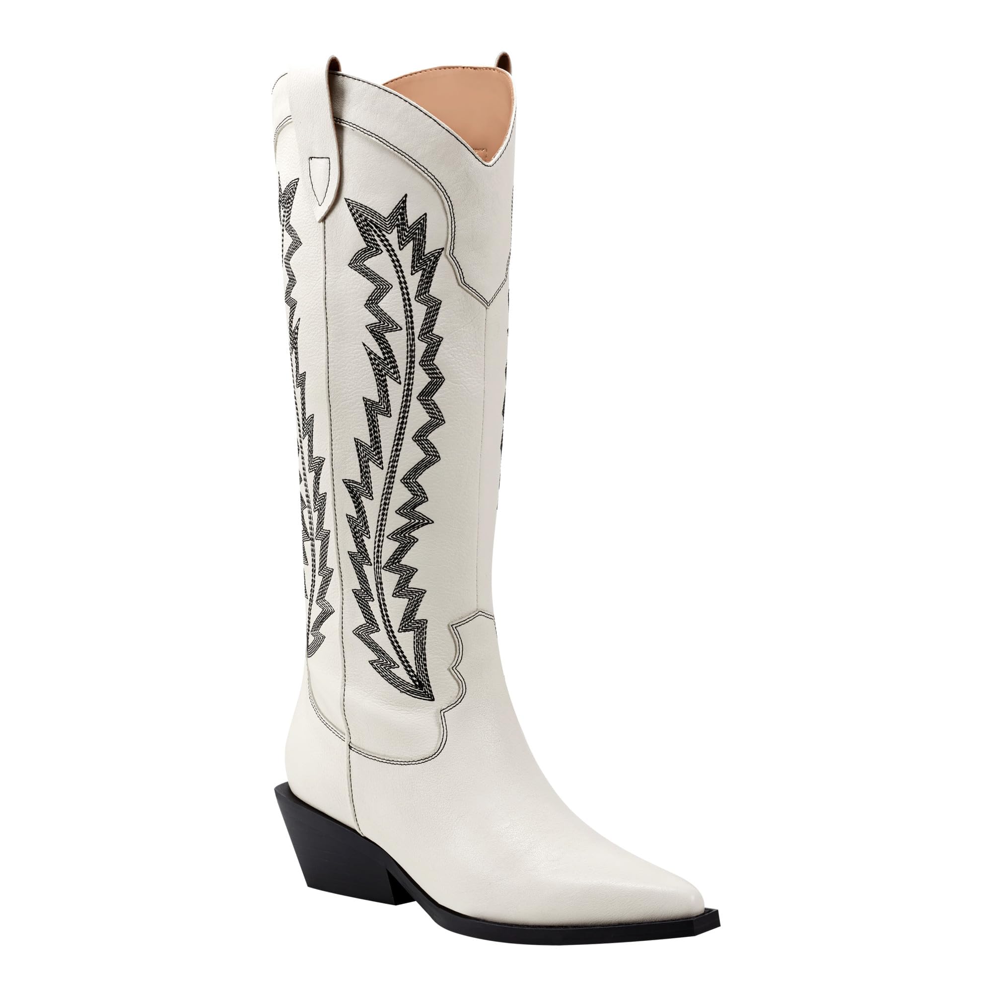 ((size 8))marc fisher ltd women's roselle western boot