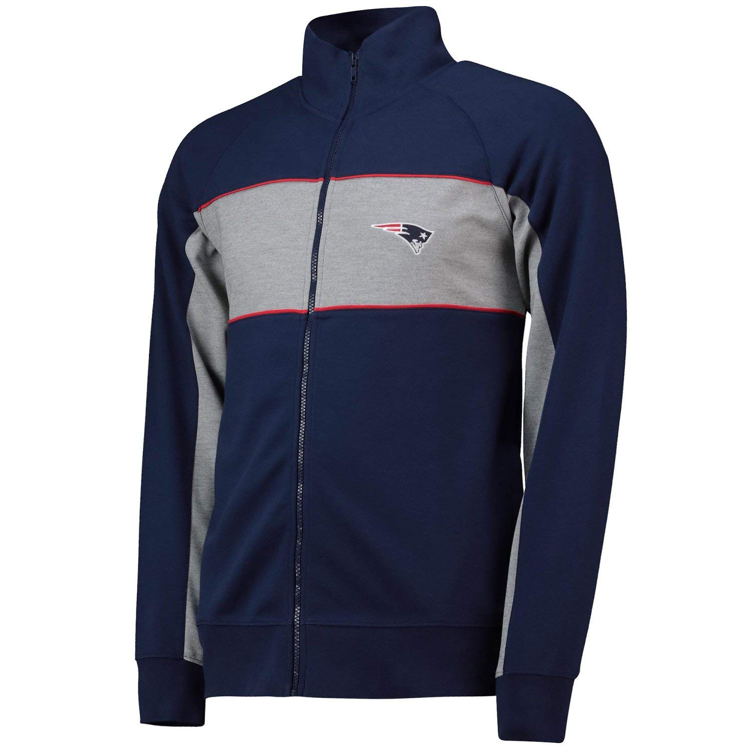 Fanatics Men's Navy New England Patriots Cut & Sew Track Jacket - Xl