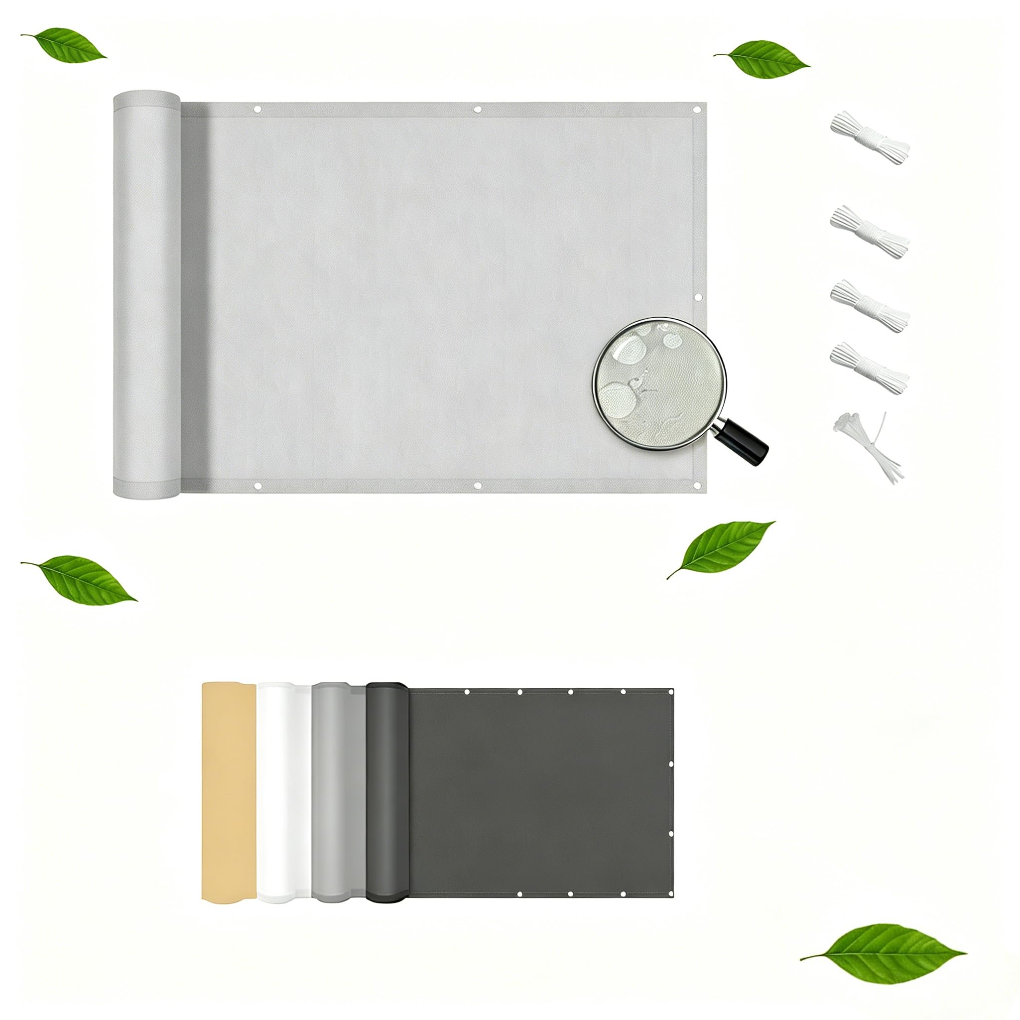Voile d'ombrage pour terrasse et jardin ombragé pendant l'été
