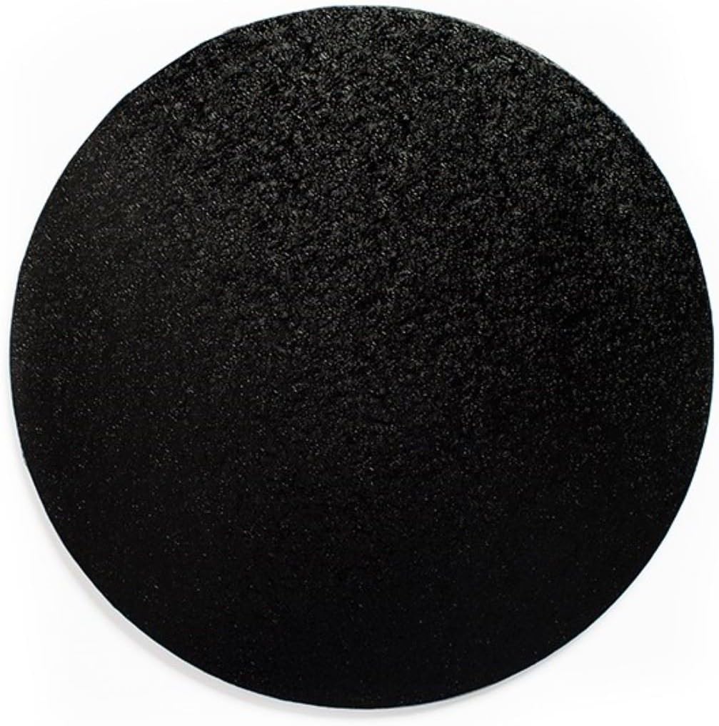 10" Round Black Cake Drum