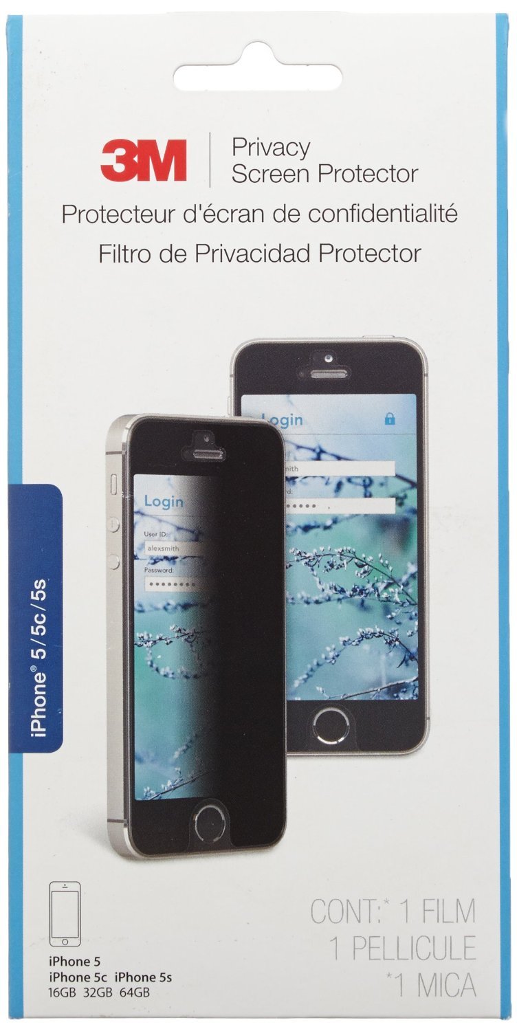 Anti-Peek Privacy Screen Protector For IPhone 6/6S – Black - Foto 5