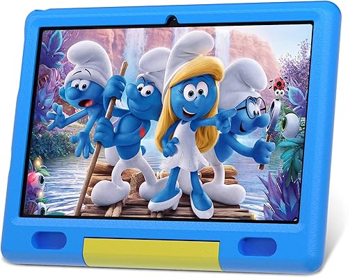 Fullant Tablet infantil de 10 pulgadas, Android 11 Tablet PC 10.1 pulgadas, Kidoz preinstalado, control parental, 2 GB + 32 GB, 6000 mAh, cámara