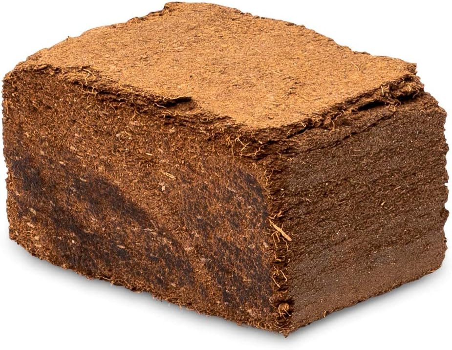RSI Coconut Peat Block Worm Bedding, Brown