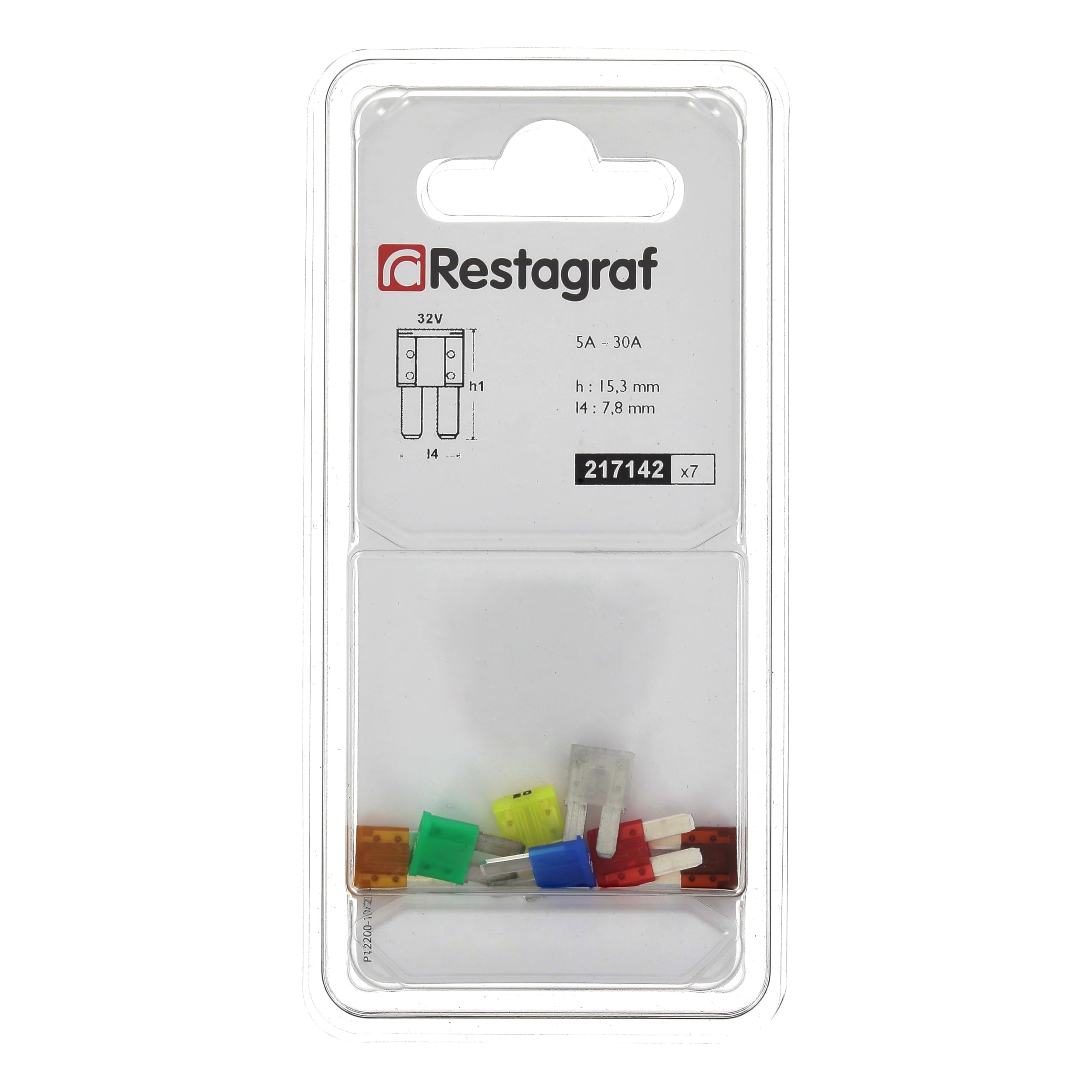 Fusibles Plats Micro II 5A 32V Restagraf - Lot De 5 Pour Protection Circuits Auto Et Industrie - 2