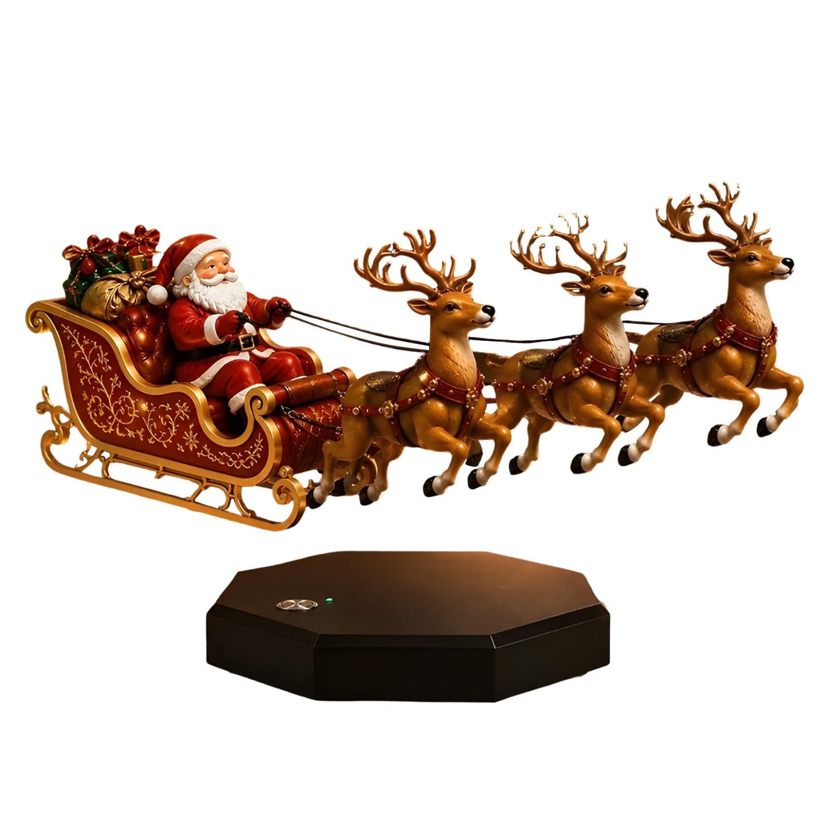 Generico Slitta di Babbo Natale con Levitazione Magnetica Fluttuante