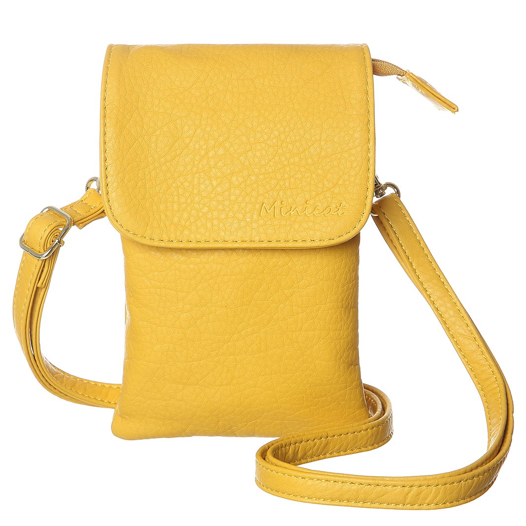 MINICAT Roomy Pockets Small Crossbody Bags Cell Phone Wallet Purses for Women