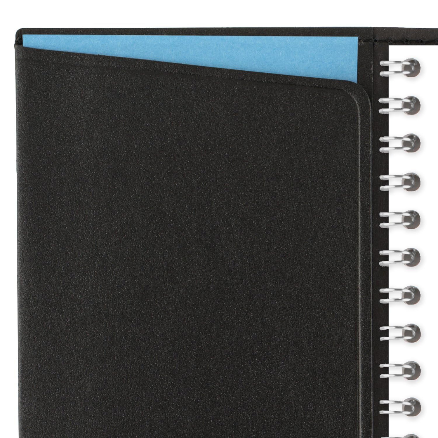 AT-A-GLANCE Agenda settimanale per appuntamenti 2025, ricaricabile, 8 x 16 cm, formato tascabile, nero (700080525)