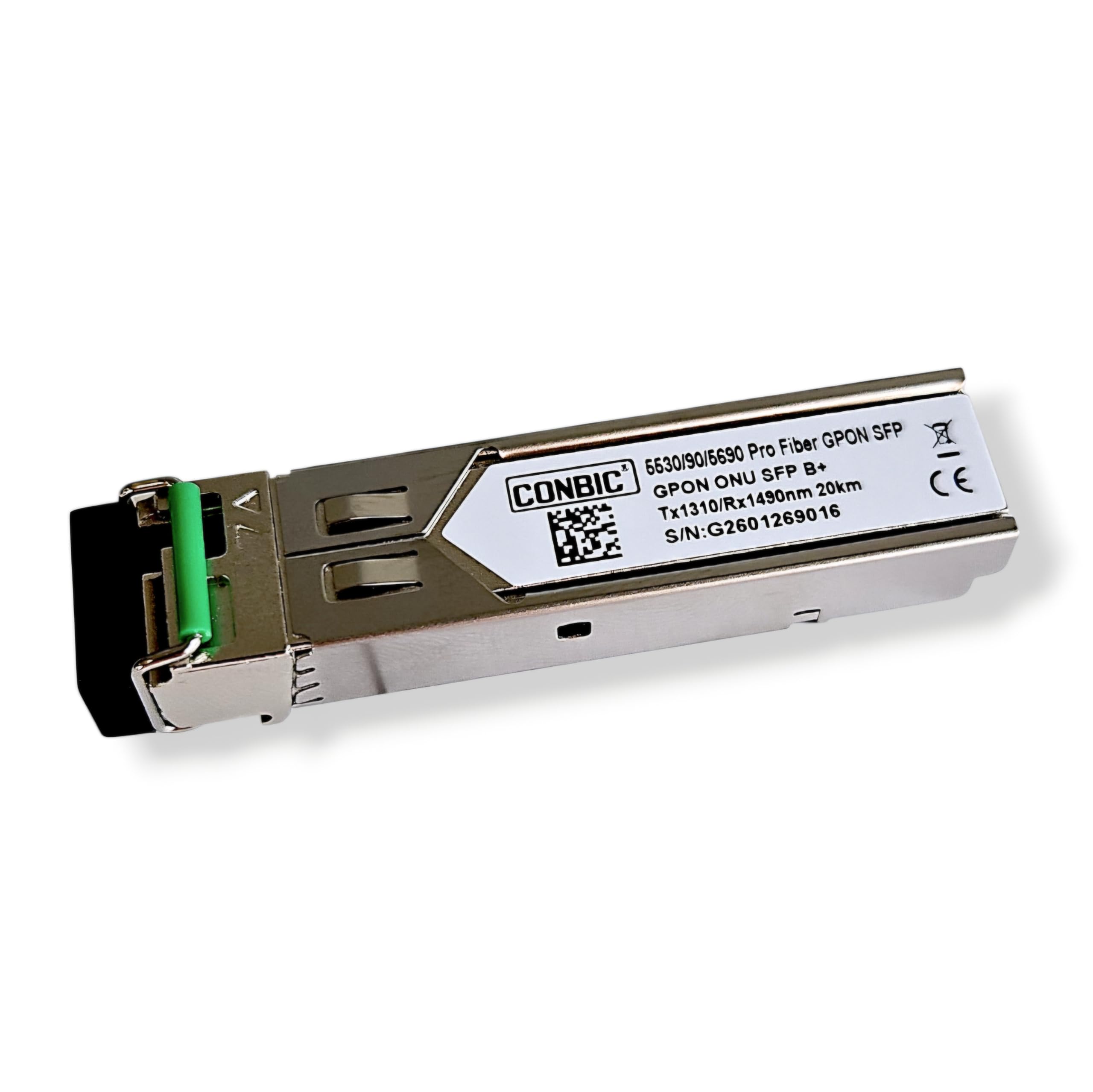 GPON SFP Modul (FTTH) – Kompatibel NUR mit Fritz!Box 5690 PRO (Nicht mit Anderen Routern/Switchen), Glasfaser-Transceiver, Einsatzbereich beachten (s. 2. Bild)