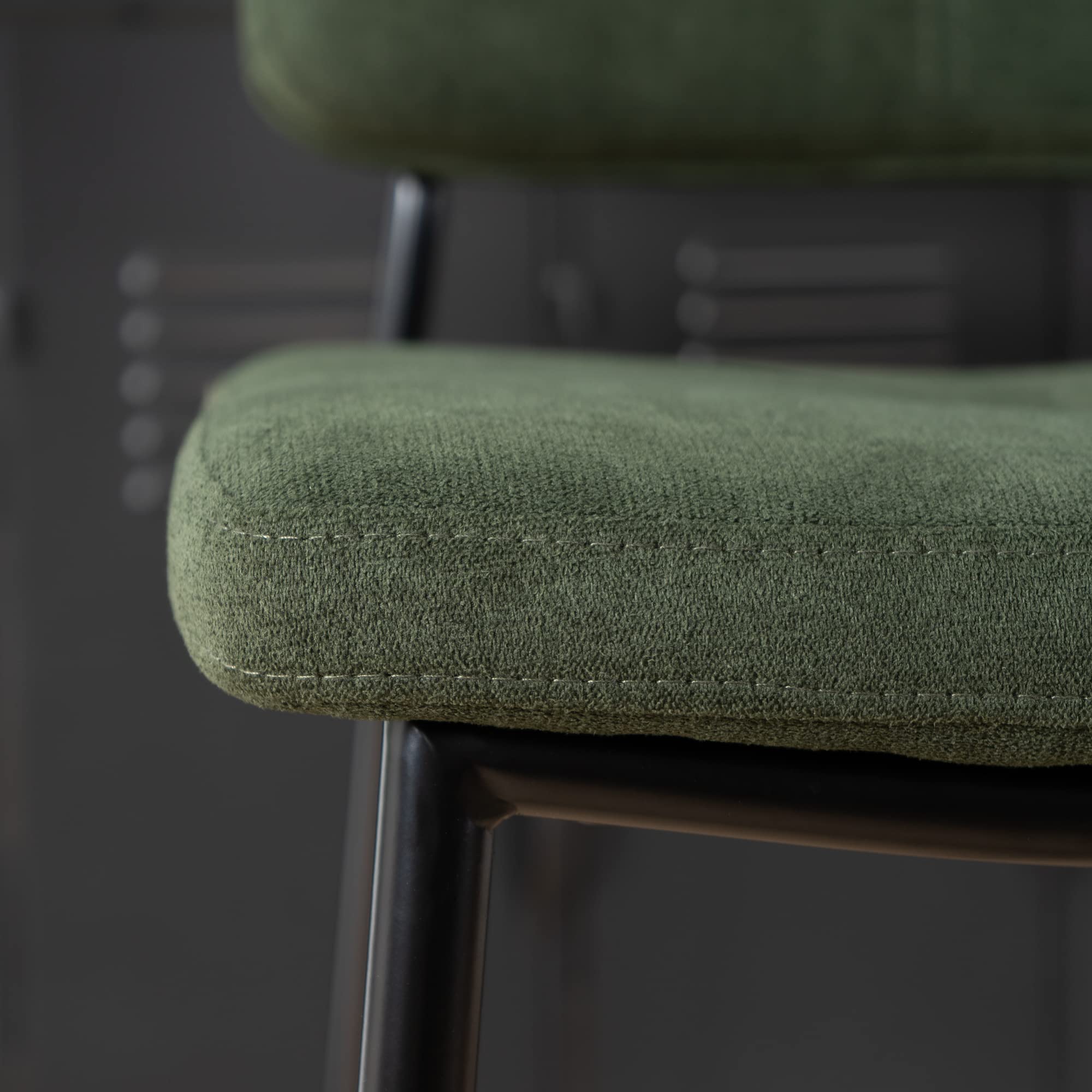 Lot De 2 Tabourets De Bar En Tissu Industriel, Independence Couleur Vert Meubles Cosy | La Redoute