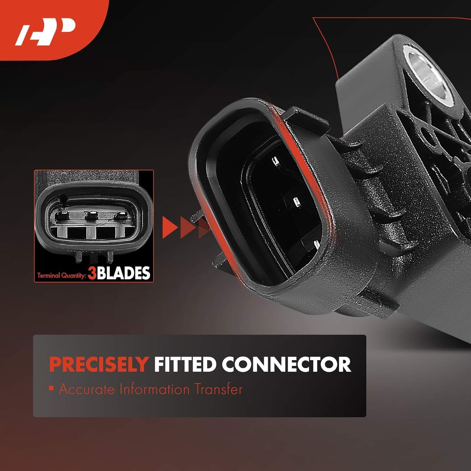 A-Premium Manifold Pressure (MAP) Sensor [3 Pins] Compatible with Subaru Crosstrek 2017-2019, Impreza 2018-2019, 2.0L